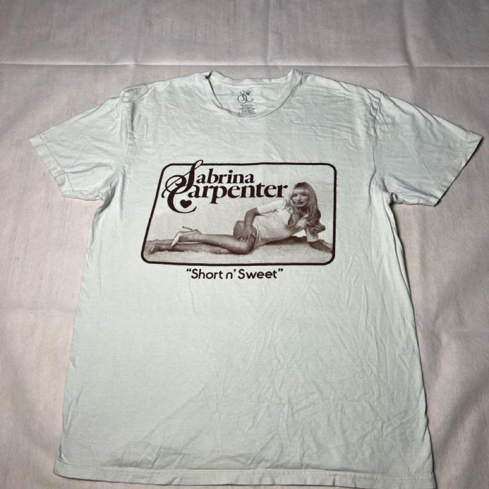 Sabrina Carpenter "Short n' Sweet" cotton t-shirt